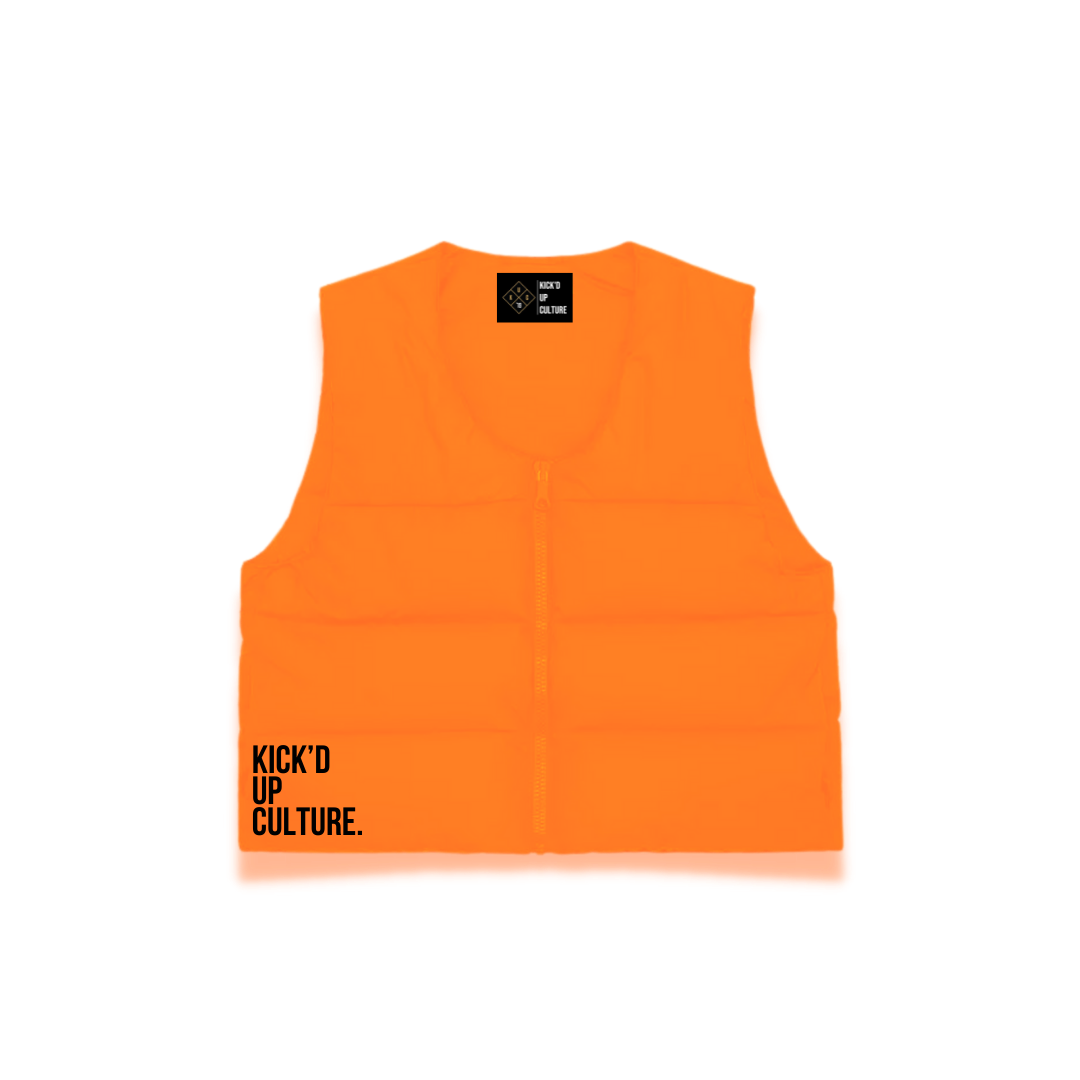 Blaze orange puffer vest cheap