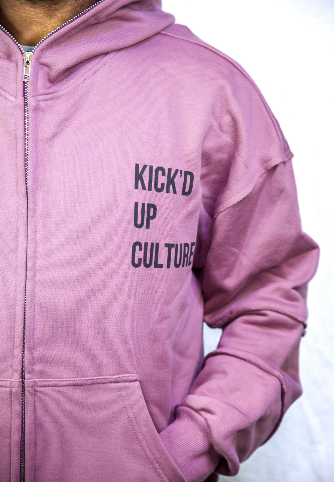 Full Zip Hoodie - Purple