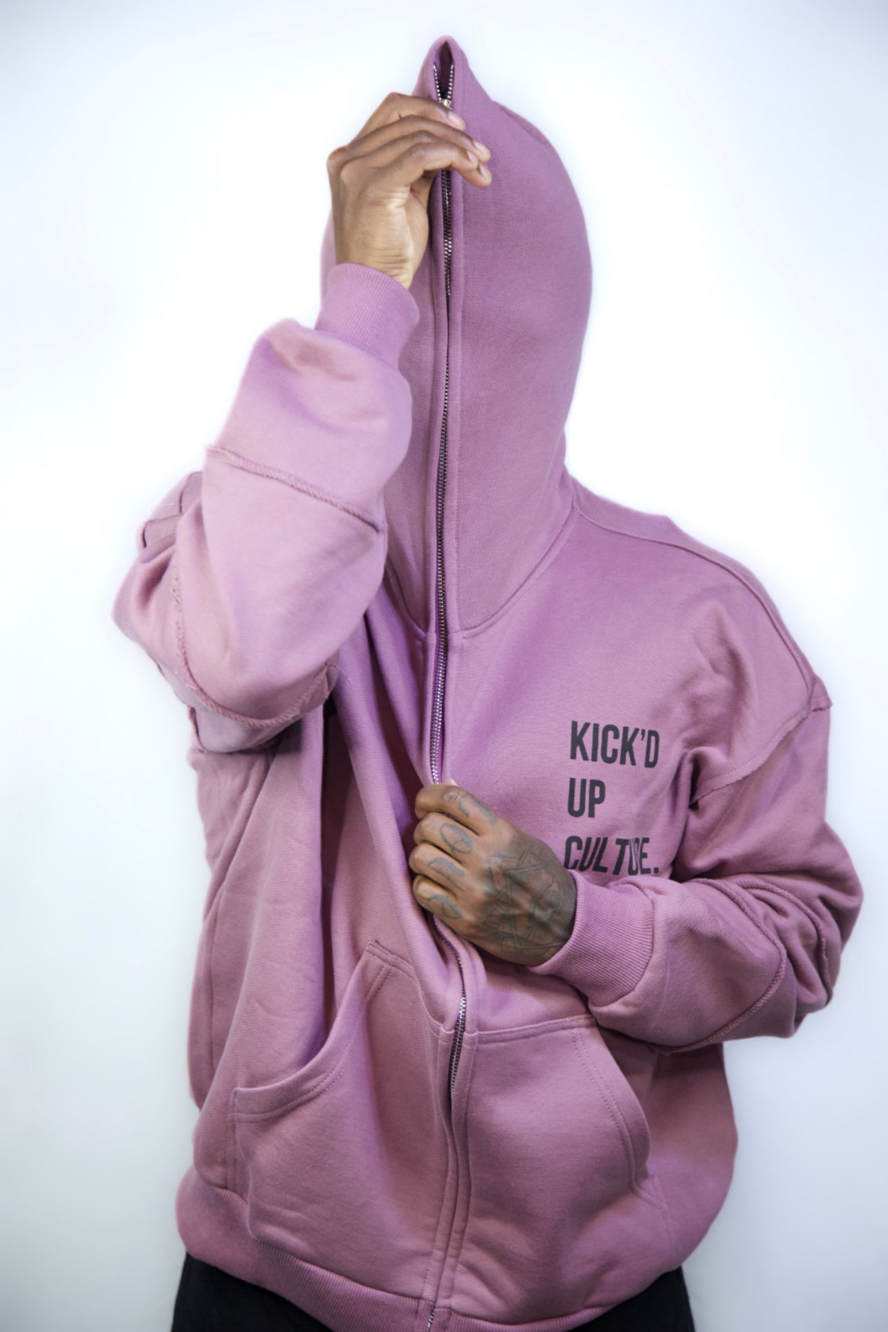 Full Zip Hoodie - Purple