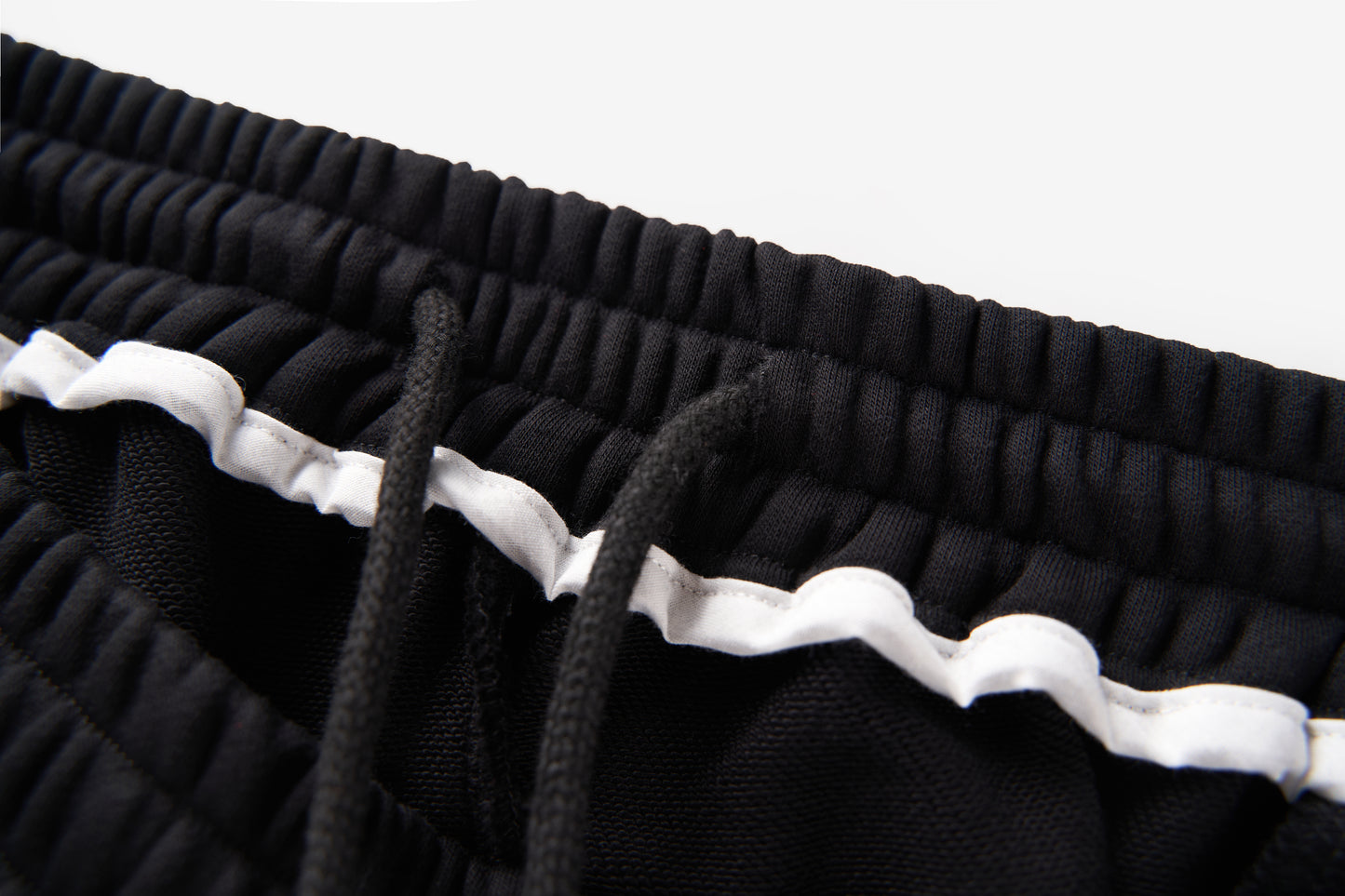 Embroidered Varsity Sweats - Carbon Black