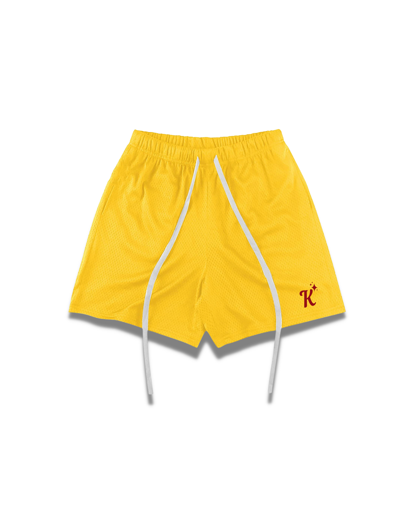 Mesh Shorts - Yellow